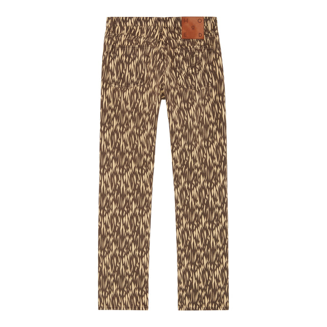 HEIARI printed staight leg jeans