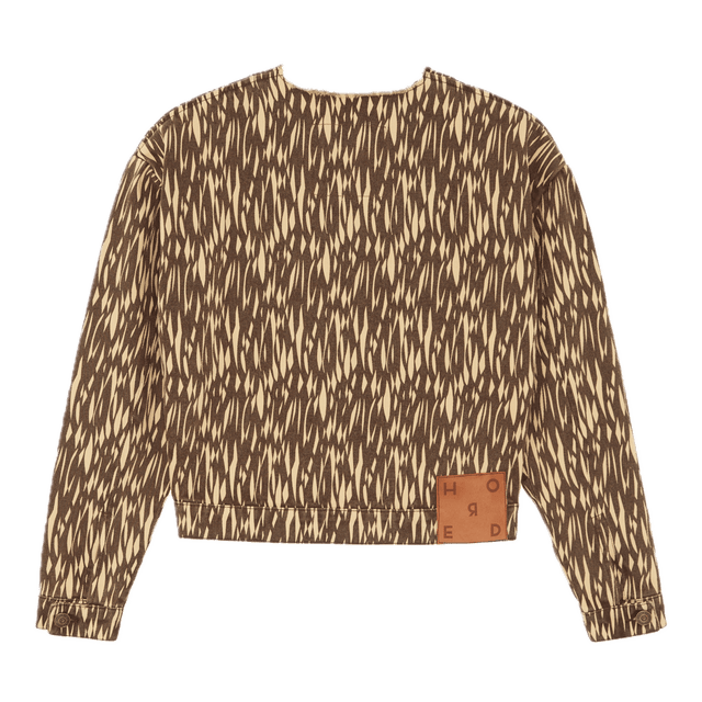 VAIMA printed denim jacket