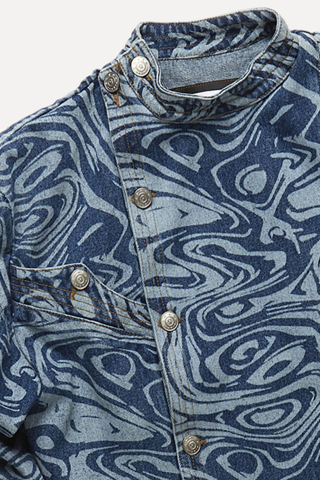 Andras M Blue Marble Jacket