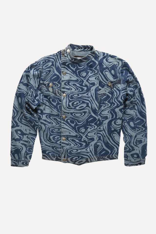 Andras M Blue Marble Jacket