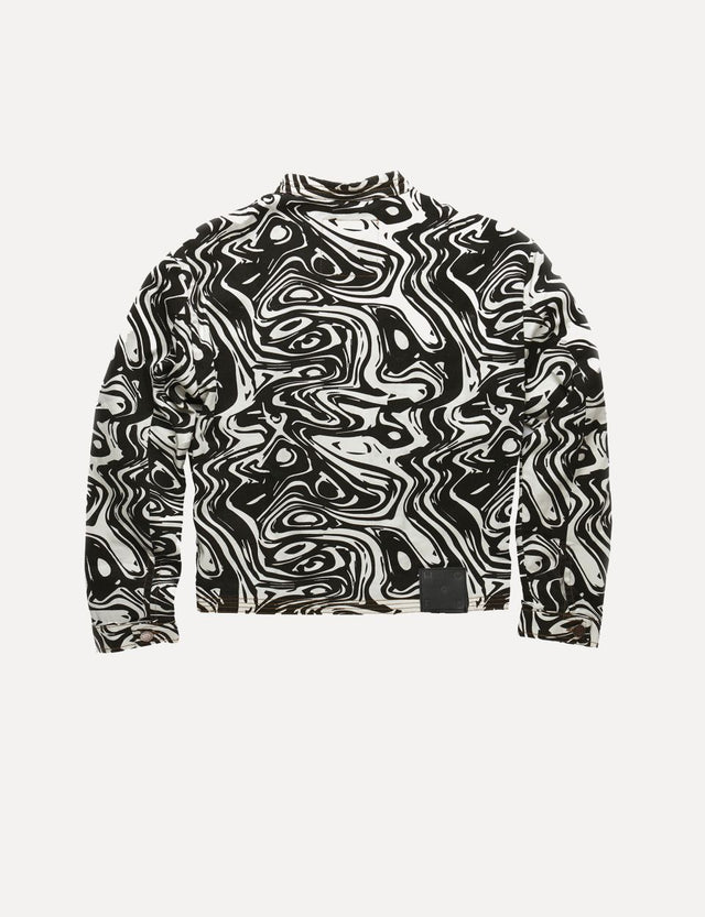 ANDRAS Men's Jacket Marble Monochrome