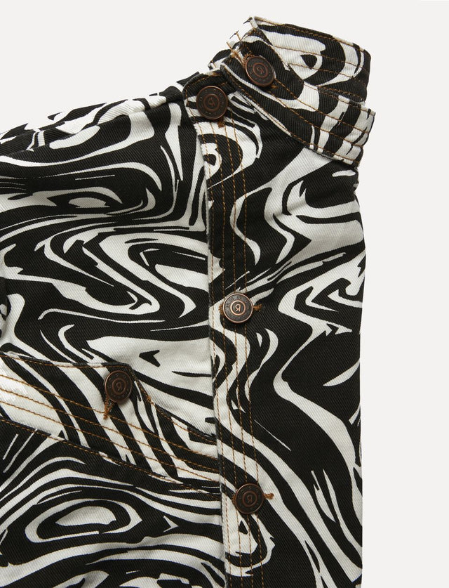 Andras M Marble Monochrome Jacket