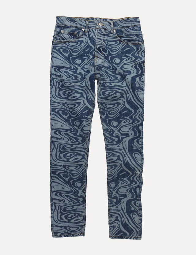 ARDEN Men's Blue Marble Jeans