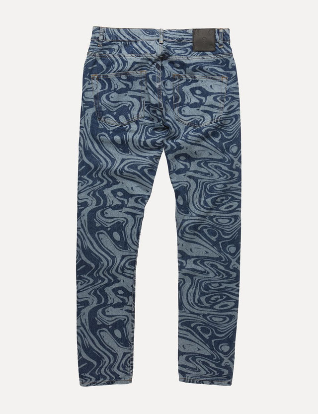 Arden M Blue Marble Jeans