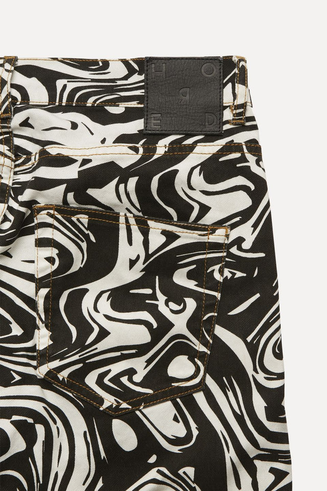 Arden M Jeans Marble Monochrome