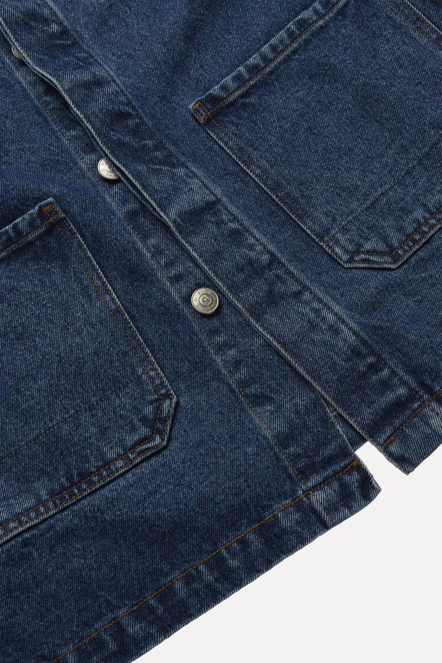 Aurun Dark Blue Jacket