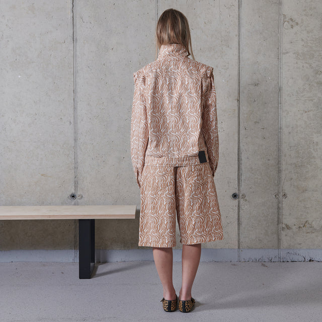 Hatya W Animal Printed Jacket