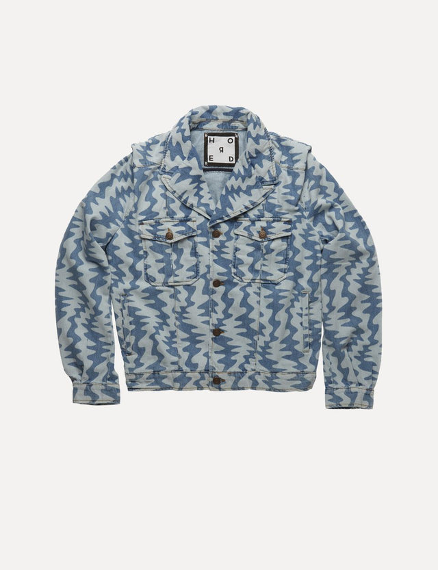 Hatya M Blue Waves Jacket