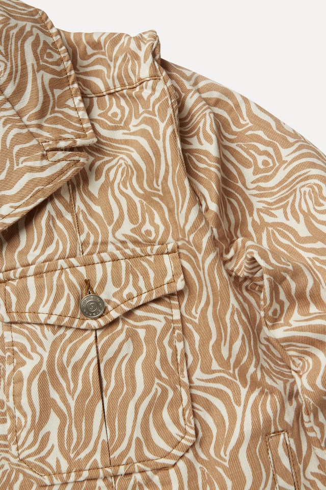 Hatya M Animal Printed Jacket