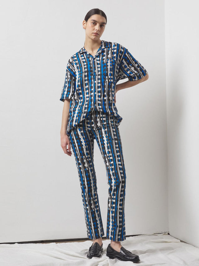 Kilan Straight Leg Printed Jeans