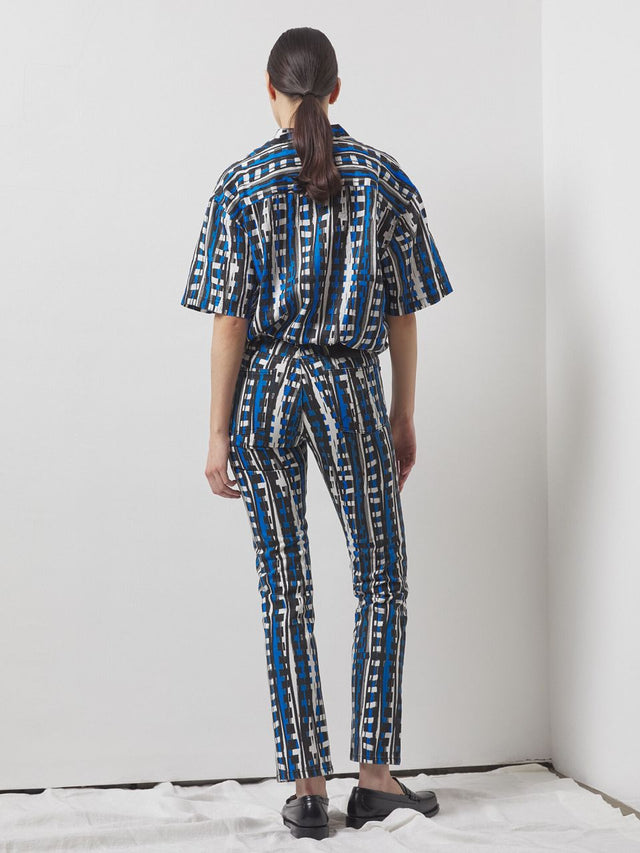 Kilan Straight Leg Printed Jeans