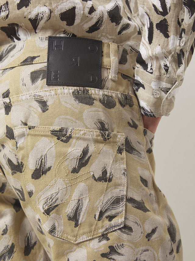 Osana Printed Sraight Leg Jeans