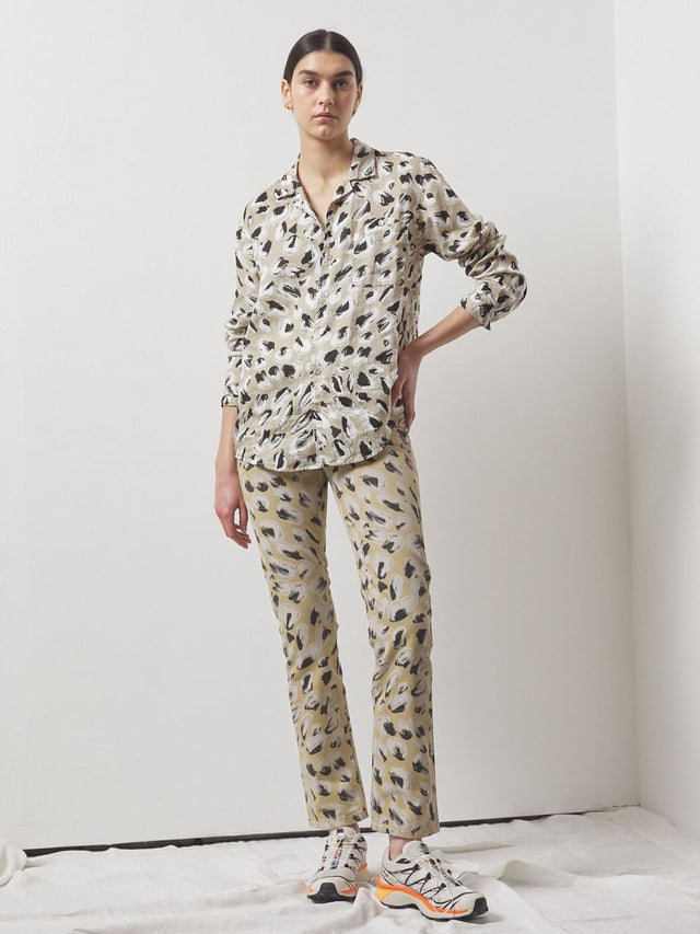 Orian Animal Printed Jeans