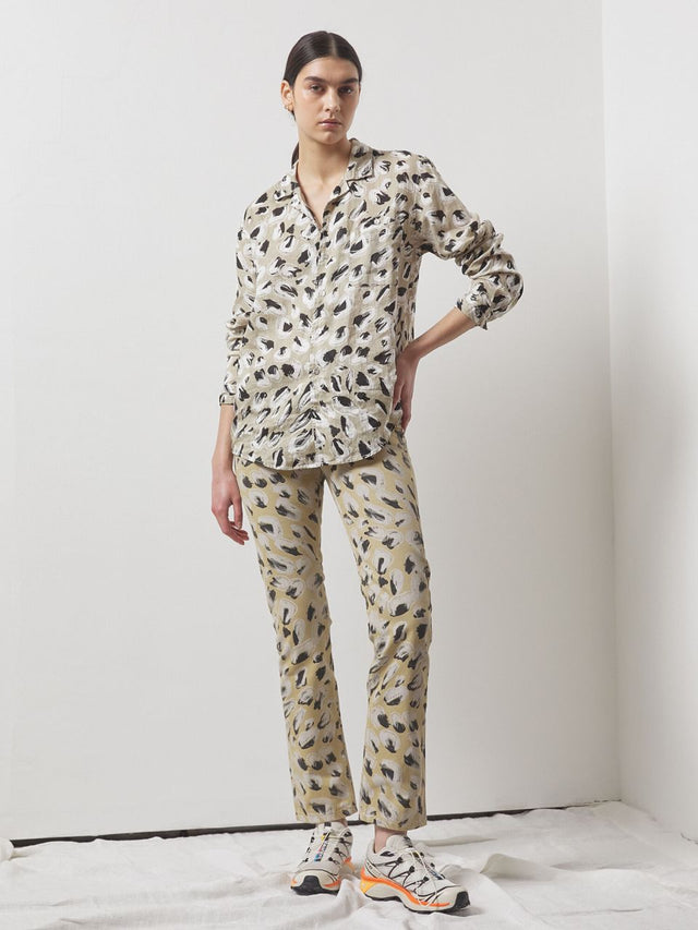 Orian Animal Printed Jeans