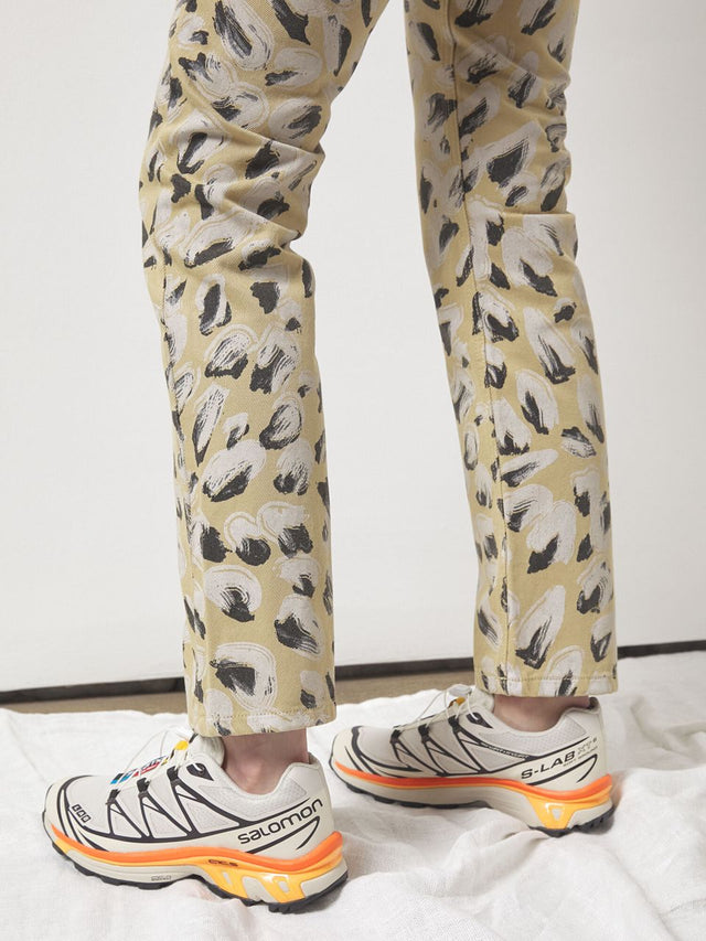 Orian Animal Printed Jeans