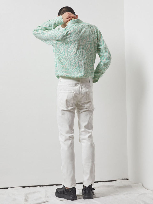 Epsom Green Printed Shirt