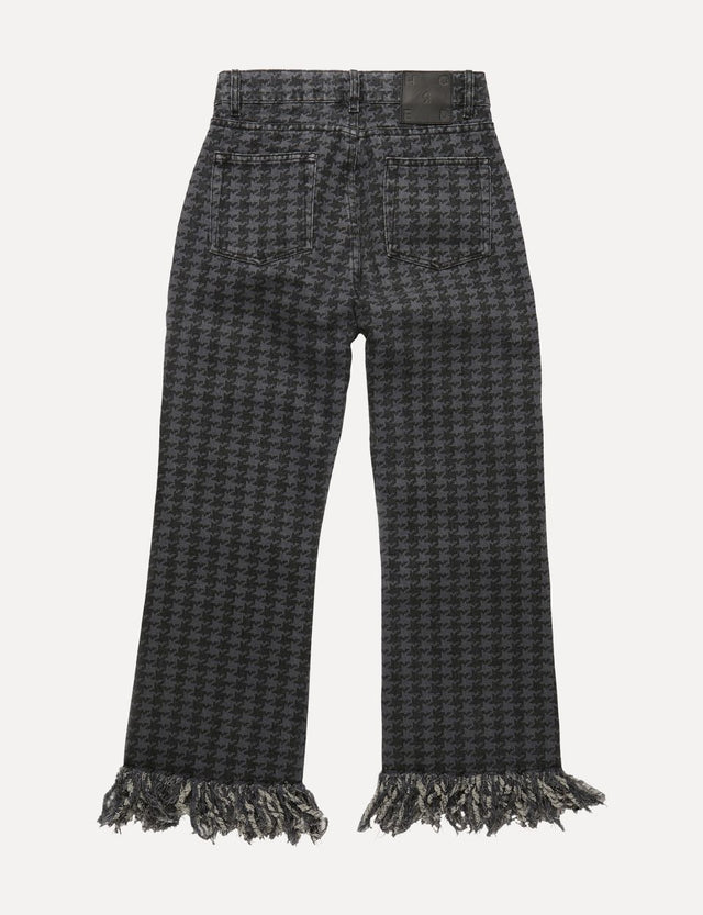 IGAI Women's Houndstooth Jeans