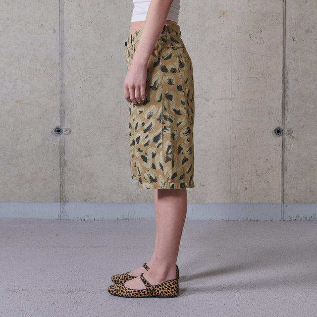 Mesmin Animal Printed Shorts