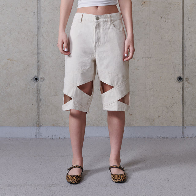 Kai Unisex Cut-Out Shorts