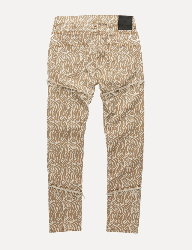 OREN Men's Animal Print Jeans