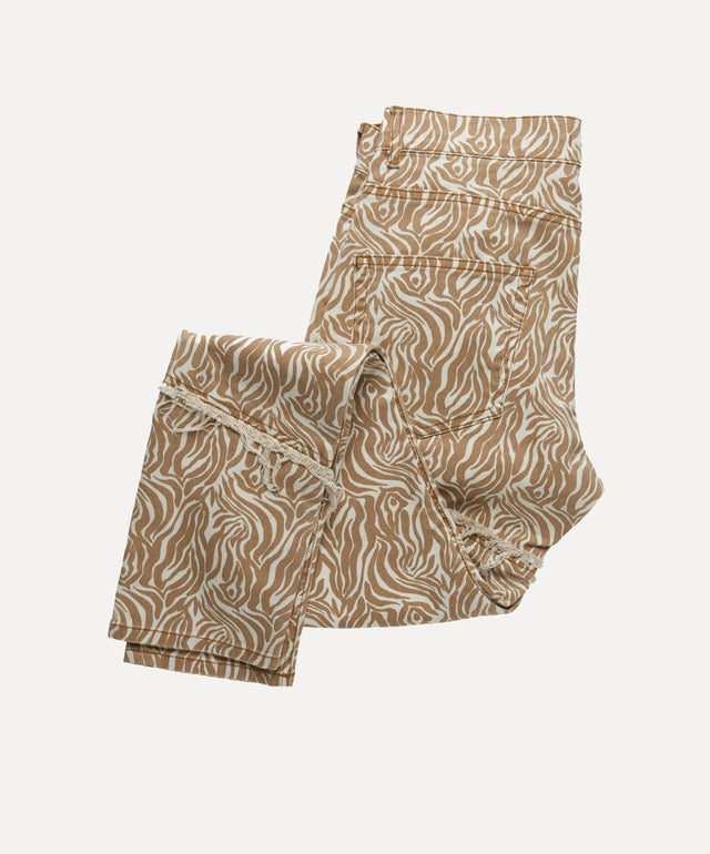 Oren M Animal Printed Jeans