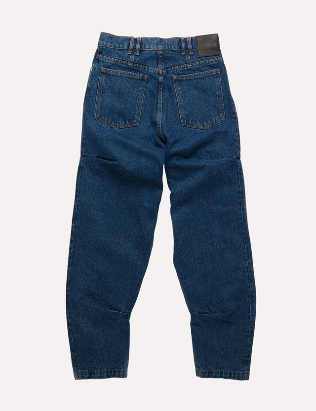 AKEN Men's Dark Blue Jeans