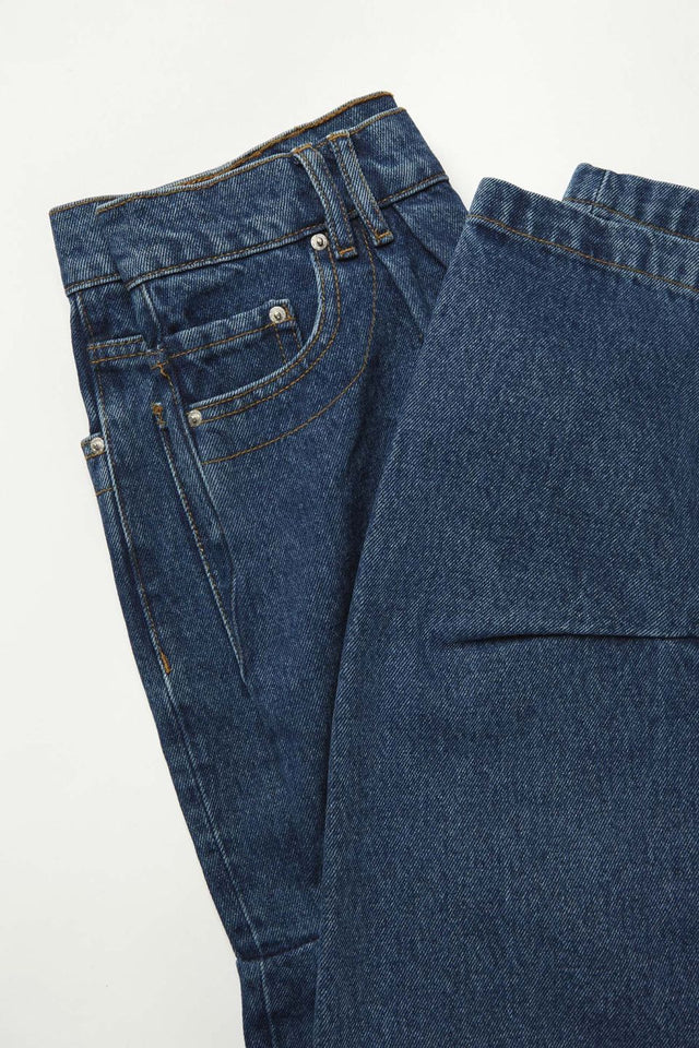 Aken Dark Blue Jeans