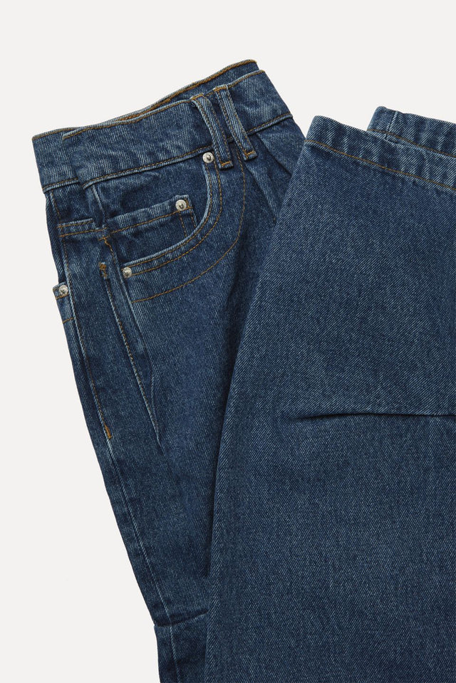 Aken Dark Blue Jeans