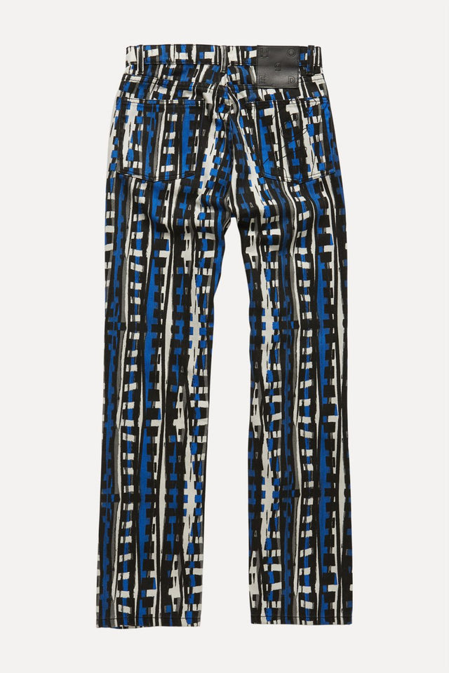 Kilan Straight Leg Printed Jeans