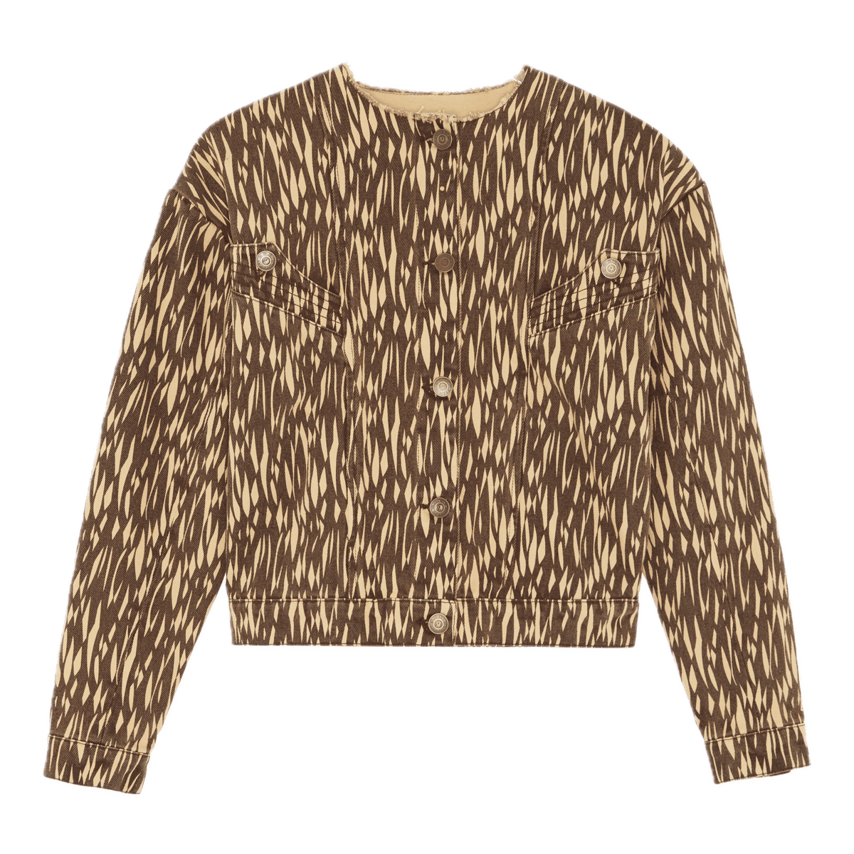 VAIMA printed denim jacket