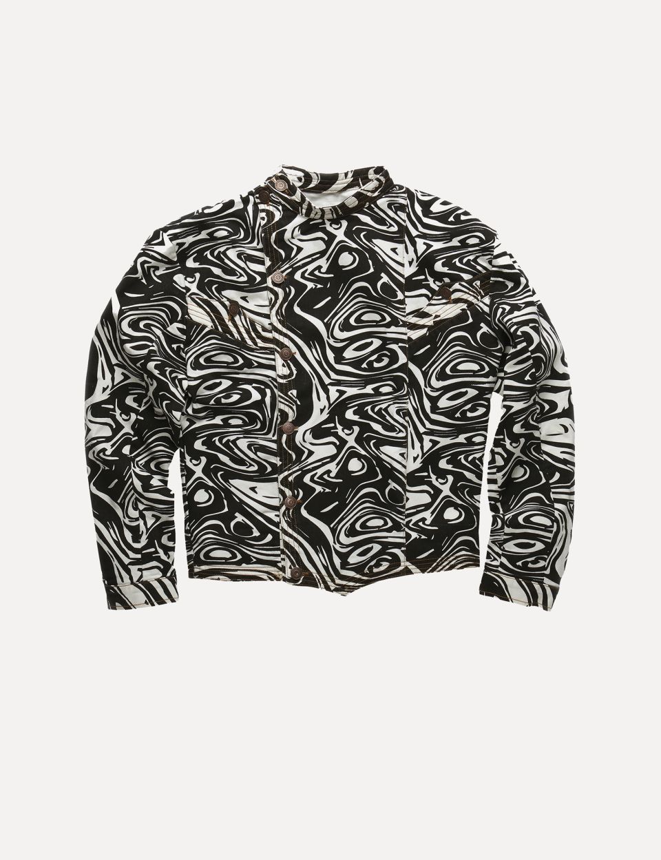Andras M Marble Monochrome Jacket