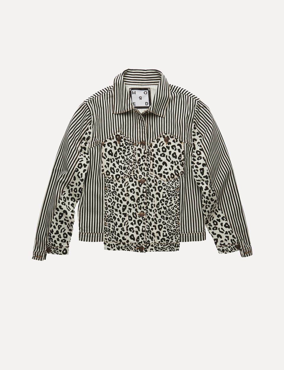 Dassin Monochrome Printed Jacket