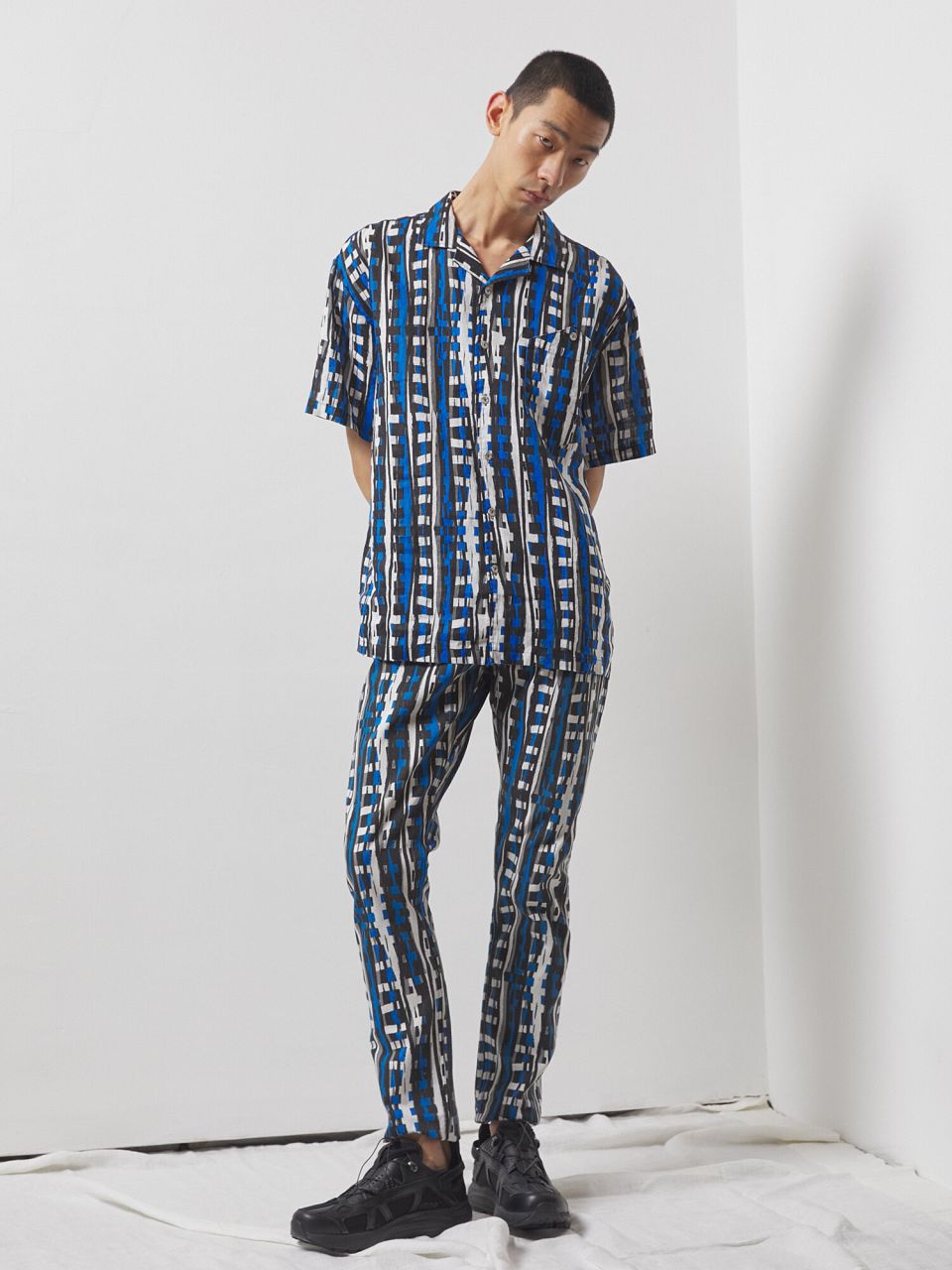 Karel Straight Leg Printed Jeans