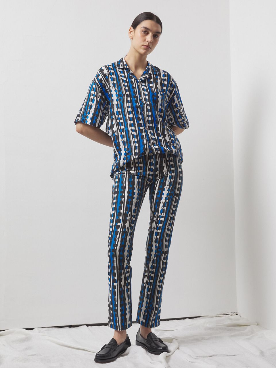 Kilan Straight Leg Printed Jeans
