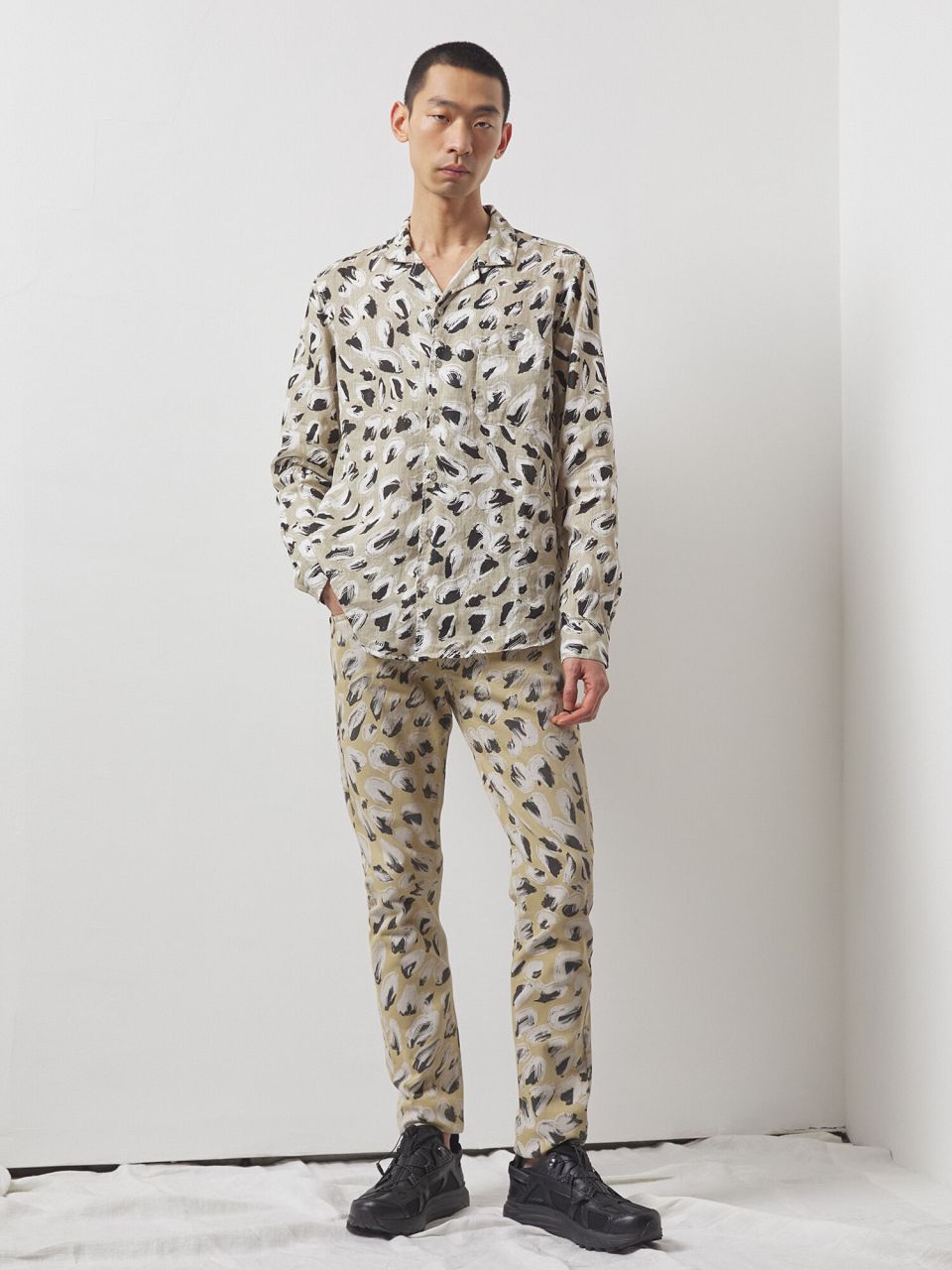 Osana Printed Sraight Leg Jeans