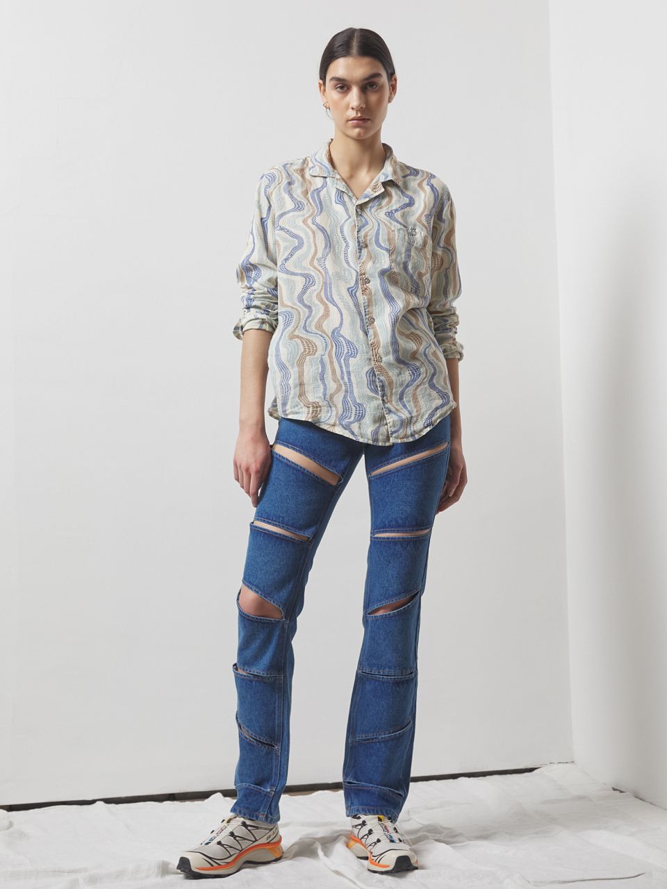 Barrie Cut Out Jeans